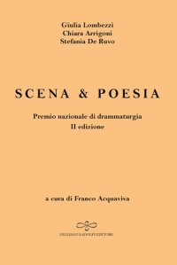 Immagine copertina libro Scena & poesia