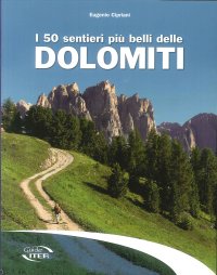 Immagine copertina libro I 50 sentieri più belli delle Dolomiti