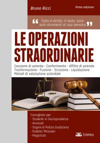 Immagine copertina libro Le operazioni straordinarie