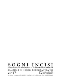 Immagine copertina libro Sogni incisi. Incisione italiana contemporanea e un omaggio a Fernando Eandi