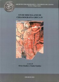 Immagine copertina libro Studi miscellanei di ceramografia greca. Ediz. italiana e inglese. Vol. 4
