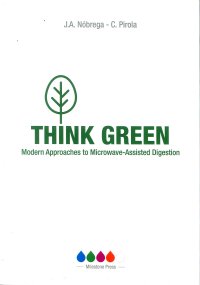 Immagine copertina libro Think green. Modern approaches to microwave-assisted digestion