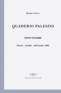 Immagine copertina libro Quaderni palesini. Vol. 6