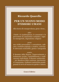 Immagine copertina libro Per un nuovo modo d'essere umani