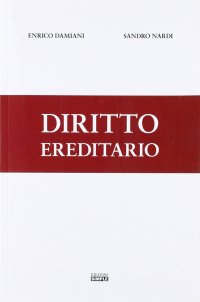 Immagine copertina libro Diritto ereditario