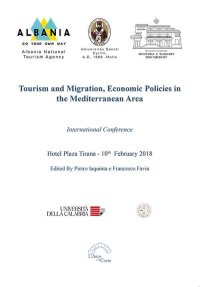 Immagine copertina libro Tourism and migration. Economic policies in the mediterranean area. International Conference (Tirana, 10 febbraio 2018)