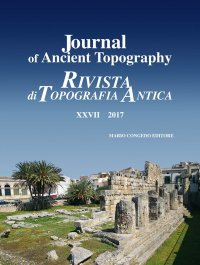 Immagine copertina libro Journal of ancient topography-Rivista di topografia antica (2017). Vol. 27
