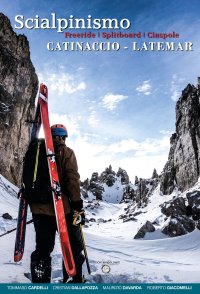 Immagine copertina libro Scialpinismo Catinaccio-Latemar. Freeride, splitboard, ciaspole