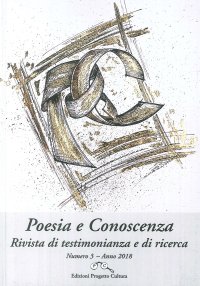 Immagine copertina libro Poesia e conoscenza. Rivista di testimonianza e di ricerca (2018). Vol. 3