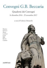 Immagine copertina libro Convegni G.B. Beccaria. Quaderni dei Convegni 16 dicembre 2016 - 29 novembre 2017