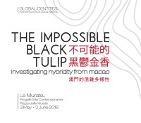 Immagine copertina libro The impossible black tulip. Investigating hybridity from Macao. Catalogo della mostra (Firenze, 3 maggio-3 giugno 2018). Ediz. inglese e italiana