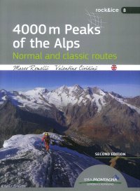 Immagine copertina libro 4000 m peaks of the Alps. Normal and classic routes