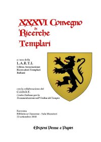 Immagine copertina libro Atti del XXXVI Convegno di ricerche templari