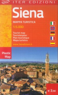 Immagine copertina libro Siena. Mappa turistica 1:5.000. Ediz. multilingue