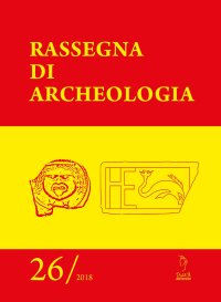 Immagine copertina libro Rassegna di archeologia (2018). Vol. 26