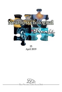 Immagine copertina libro Neuropsychological Trends (2019). Vol. 25