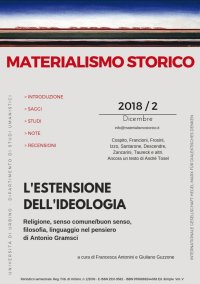Immagine copertina libro Materialismo storico. Rivista di filosofia, storia e scienze umane (2018). Vol. 2: L' estensione dell'ideologia