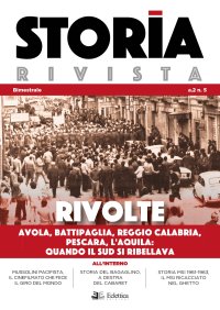 Immagine copertina libro Storia Rivista (2019). Vol. 5: Rivolte. Avola, Battipaglia, Reggio Calabria, Pescara, L'Aquila. Quando il Sud si ribellava
