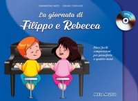 Immagine copertina libro La giornata di Filippo e Rebecca. Con CD-Audio