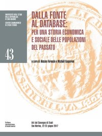 Immagine copertina libro Dalla fonte al database: per una storia economica e sociale delle popolazioni del passato