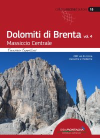 Immagine copertina libro Dolomiti di Brenta. Vol. 4: Massiccio Centrale