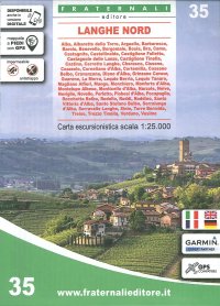 Immagine copertina libro Carta n. 35. Langhe Nord. Carta escursionistica 1:25.000