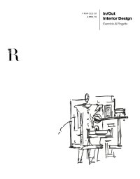 Immagine copertina libro In/out interior design. Esercizio di progetto