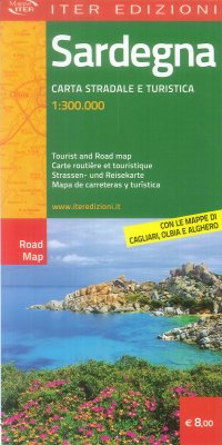 Immagine copertina libro Sardegna. Carta stradale e turistica antistrappo 1:300.000. Ediz. italiana, inglese, francese, tedesca, spagnola