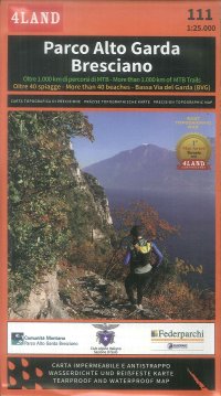 Immagine copertina libro Parco Alto Garda bresciano. Carta escursionistica 1:25.000