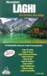 Immagine copertina libro Meravigliosi laghi del Trentino Alto Adige