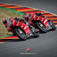 Immagine copertina libro Ducati corse 2019. Official yearbook. Ediz. italiana e inglese