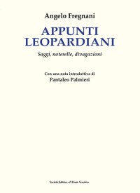 Immagine copertina libro Appunti leopardiani. Saggi, noterelle, divagazioni