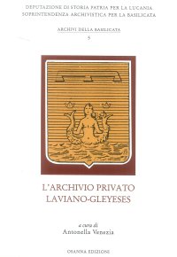 Immagine copertina libro L'Archivio Privato Laviano-Gleyeses