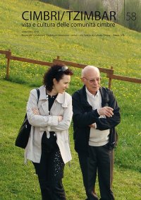 Immagine copertina libro Cimbri-Tzimbar. Vita e culture delle comunità cimbre. Vol. 58: Numero speciale