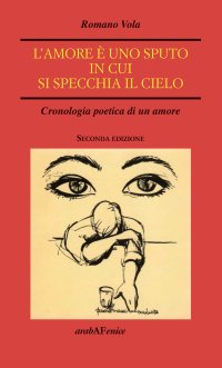 Immagine copertina libro L'amore è uno sputo in cui si specchia il cielo. Cronologia poetica di un amore