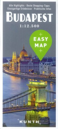Immagine copertina libro Easy Map Kunth Budapest 1: 12.500
