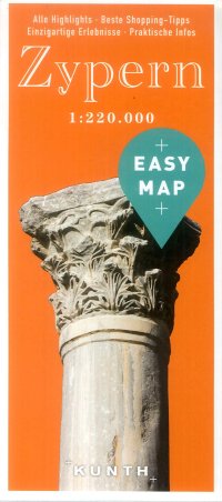 Immagine copertina libro Easy Map Kunth Zypern 1:220.000