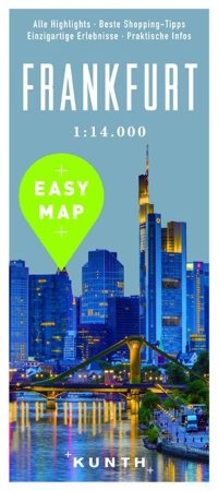 Immagine copertina libro Easy Map Kunth Francoforte