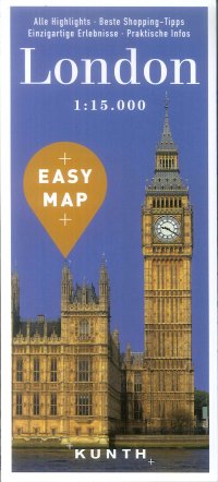 Immagine copertina libro Easy Map Kunth London 1:15.000