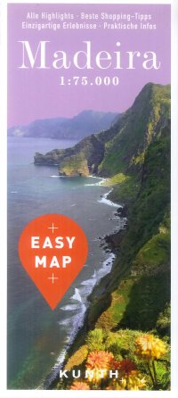 Immagine copertina libro Easy Map Kunth Madeira 1:75.000