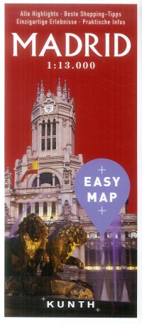 Immagine copertina libro Madrid. Easy Map 1:13.000