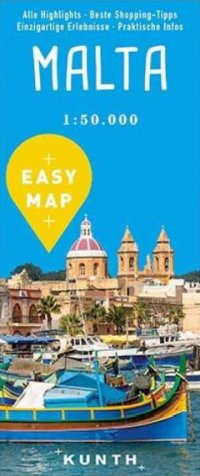 Immagine copertina libro Easy Map Kunth Malta