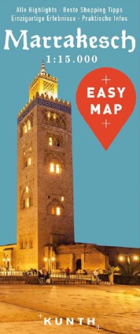 Immagine copertina libro Easy Map Kunth Marrakech