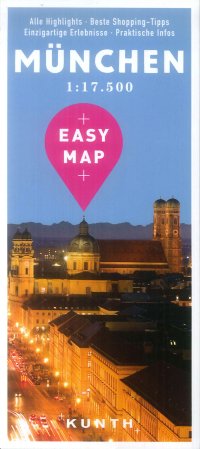 Immagine copertina libro Easy Map. Munchen 1:17.500