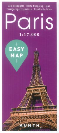 Immagine copertina libro Paris. Easy Map 1:17.000