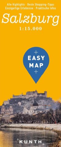 Immagine copertina libro Easy Map Kunth Salzburg