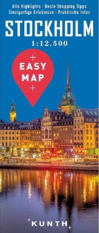 Immagine copertina libro Easy Map Kunth Stoccolma
