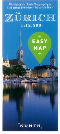 Immagine copertina libro Easy Map. Zurich 1:12.500