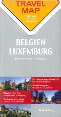 Immagine copertina libro Travel Map Belgium Luxemburg 1:300.000