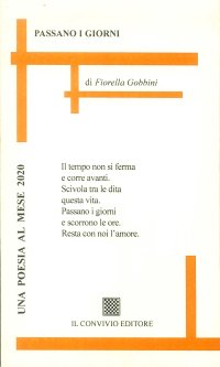 Immagine copertina libro Passano i giorni